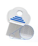 Terminator Combs - Professional Metal Lice Comb with Magnifier for Quick Nit & Dandruff Removal - Perfect for Kids and Adults (1 Pack - Buy Online on GoSupps.com