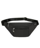 Fanny Pack for Men & Women, Fashion Waterproof Waist Packs with Adjustable Belt, Casual Bag Bum Bags for Travel Sports Running. 2-Black - Buy Online on GoSupps.com