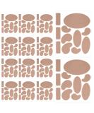 14 Sheets Moleskine Pads - Adhesive Blister Prevention & Heel Protection | Moleskin Bladder Pads for All Shapes - Buy Online on GoSupps.com