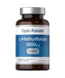 L-Methylfolate 1000ug | 200 Capsules | 5-MTHF Folate Supplement | Active Form of Folic Acid | by Opti-Folate - Buy Online on GoSupps.com