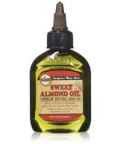Difeel Premium Natural Hair Care Oil - Sweet Almond Oil 2.5 ounce - Buy Online on GoSupps.com