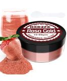 Edible Glitter for Drinks - Pink Gold Shimmering Food Coloring Powder (8G) | Perfect for Chocolate Cake & Fondant - Buy Online on GoSupps.com