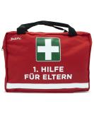 DAKTA 1 Help Bag for Parents | Funny New Parent Gift | Ideal for Baby Shower & Parental Leave | 28x18x8cm - Red Packaging Without Content - Buy Online on GoSupps.com