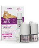 Comfort Zone 2 Diffusers Plus 2 Refills Cat Calming Diffuser Kit (2-Room Pack) for a Calm Home | Veterinarian Recommended | Reduce Spraying, Scratching, & Other Problematic Behaviors - Buy Online on GoSupps.com