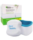 TCS Denture Bath Cleaner - 24 Weekly Concentrated Sachets for Flexible Dentures & Retainers - Buy Online on GoSupps.com