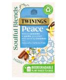 Twinings Soulful Blends Peace Inspired by Ayurveda - Mellow Camomile Tea Infusion with Vanilla & Cinnamon Herbal Tea - 20 x Biodegradable Tea Bags Peace 20 Count (Pack of 1) - Buy Online on GoSupps.com