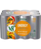 V8 +Energy  Healthy Energy Drink  Natural Energy From Tea  Peach Mango  8 Fl Oz  12 Count Peach Mango 8 Fl Oz (Pack of 12) - Buy Online on GoSupps.com