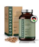 Award* 2023 - Cordyceps capsules high doses vegan - 180 pc.with 40 % bioactive polysaccharides- 1300 MG CS-4 extract 10: 1 per daily dose-without additives-laboratory test-made in DE - Buy Online on GoSupps.com