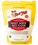 Bob's Red Mill Sweet White Rice Flour, 24 Oz 1.5 Pound (Pack of 1) - Buy Online on GoSupps.com