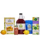 Maple Valley Master Cleanse 10 Day Detox Kit - Organic Maple Syrup, 64 oz Glass Bottle, Master Cleanse Coach Book by Peter Glickman - Buy Online on GoSupps.com
