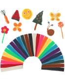 UPINS Wax Craft Sticks Bulk 1500Pcs - Bendable Sticky Yarn Sticks in 13 Colors with Storage Bag - Kids DIY Art Supplies - Buy Online on GoSupps.com