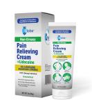 Globe Pain Relieving Cream 4% Lidocaine | Maximum Strength Numbing Relief for Muscle Joint Backache & Soreness | Fast Acting Unscented 3oz - Buy Online on GoSupps.com