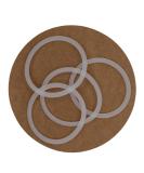 Non-Slip Transparent Silicone Hair Ties - Hook-Free Durable & Comfortable | International Shipping - Buy Online on GoSupps.com