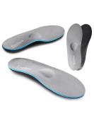 FiotSkep High Arch Metatarsal Pad Orthotics - Pain Relief Inserts for Morton's Neuroma, Plantar Fasciitis, Flat Feet - Men 6-6.5/Women 8-8.5 Gray - Buy Online on GoSupps.com