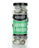 Original Liquorice & Aniseed Retro Boiled Sweets Gift Jar By Berrymans Sweet Shop - Classic Sweets Traditional Taste. - Buy Online on GoSupps.com