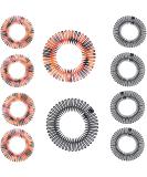 Doromy 10-Piece Full Circular Tooth Headband for Women and Girls - Plastic Hair Wrap Comb Hairband Holder in 2 Colors - Buy Online on GoSupps.com