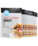 Happy Belly Turkey Flavored Gravy Mix 0.87 Oz (Pack of 12) - Delicious and Convenient | Amazon Brand - Buy Online on GoSupps.com