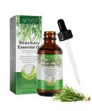 100% Pure Rosemary Oil for Hair & Scalp - 60ml | Natural Hair Growth Nourishing & Aromatherapy - Buy Online on GoSupps.com