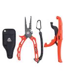 RUNCL Fishing Plier  Fish Lip Gripper Kit  Fishing Remover Extractor  Multi-Function Fishing Tools for Saltwater  Freshwater  Ice Fishing  Premium Fishing Gifts for Men A: 8" Orange Plier Gripper Kit - Buy Online on GoSupps.com
