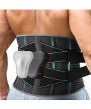 Back Brace for Lower Back Pain Relief - 3D Lumbar Pad Breathable Support Belt for Herniated Disc & Sciatica - Medium (Waist: 33.5-39.5 - Buy Online on GoSupps.com