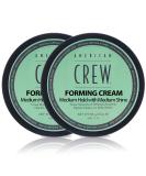 American Crew Men's Hair Forming Cream - Medium Hold & Shine - 3 Oz (Pack of 2) - Buy Online on GoSupps.com