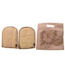 Natural Egyptian Loofah Body Scrubber 2-Pack | Dead Skin Removal Shower Sponge | Chemical-Free Exfoliating Glove for Spray Tan and KP Treatment - Buy Online on GoSupps.com