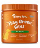 Zesty Paws Stay Green Bites for Dogs - Beef Flavor Digestive Chews, 90 Soft Chews - Buy Online on GoSupps.com