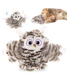Desimation interactive winged owl cat toys animal noises squeaky cats mint toys for cats rechargeable 3 vibration modes cat toys prevent boredom for preventing boredom for - Buy Online on GoSupps.com