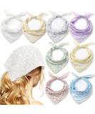 Kinlop 8 Pcs Floral Headband Set - Boho Hair Scarves for Women and Girls (Novel Style) - Buy Online on GoSupps.com