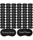 Ramede 60 Pieces Bulk Funny Sleep Mask | Adjustable Strap Silk Blindfold for Women Men Kids | Soft Eye Covers for Travel, Nap, Meditation - Buy Online on GoSupps.com