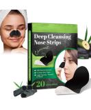 Nose Strips 20 Pcs for Blackheads - Deep Cleansing Pore Strips for Men & Women - Blackhead Remover - Buy Online on GoSupps.com