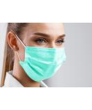 Buy Type IIR Medical Face Mask | Surgical Face Mask | 50 Pack | BFE 98% | EN14683:2019 | CE Certified Green - Fast International Shipping - Buy Online on GoSupps.com