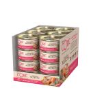 Wellness Core Signature Selects Cat Food Wet in Broth - Grain-Free High Meat Flaked Bonito & Salmon 24 x 79g | Premium Cat Nutrition - Buy Online on GoSupps.com