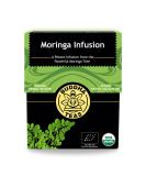 Buddha Teas Organic Moringa Tea - USDA Organic, OU Kosher, 18 Bleach-Free Bags - Buy Online on GoSupps.com