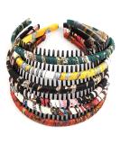 Amcami 6-Piece Non-Slip Comb Headbands for Women - Resin Thin Hair Bands for Makeup & Face Washing - Hair Accessories for Girls - Buy Online on GoSupps.com