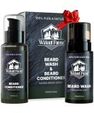 Waking Forest Beard Wash & Conditioner Set | Hydrate & Soften | Natural Argan | Fuller-Looking Beard Care for Men - Buy Online on GoSupps.com