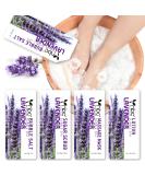 Spa Pedicure Kit: 4-in-1 Foot Care Set for Home Treatment - Lavender Scented Foot Soak, Scrub, and Lotion for Dry, Cracked Feet - Buy Online on GoSupps.com