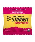 Honey Stinger Organic Fruit Smoothie Energy Chew | Gluten Free & Caffeine Free | For Exercise, Running and Performance | Sports Nutrition for Home & Gym, Pre and Mid Workout | 12 Pack, 21.6 Ounce Fruit Smoothie 1.8 Ounce (Pack of 12) - Buy Online on GoSupps.com