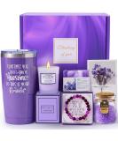 Lavender Spa Gift Basket Set | Premium Self Care Gifts for Relaxation & Bliss - Buy Online on GoSupps.com