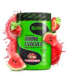Species Nutrition Amino Evolved EAA & BCAA Powder - Fermented Amino Acids for Muscle Recovery & Endurance | Strawberry Watermelon - 30 Servings - Pre & Post Workout Supplement - Buy Online on GoSupps.com