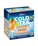Messmer Cold Tea Sport Orange Limette | Limited Edition | Caffeine | 14 Pyramid Bags | Gluten-Free Lactose-Free Vegan | 38.5g - Buy Online on GoSupps.com