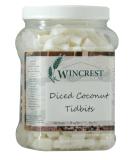 Diced Coconut Tidbits - 15mm - 2.5 Lb Economy Size Tub | Buy Online - Buy Online on GoSupps.com