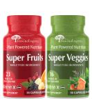 Terra Kai Organics Organic Super Fruits and Veggies Supplement | Reds and Greens Superfood Capsules | 23 Fruits & 16 Vegetables | Non GMO, Gluten/Gelatin/Soy Free, Vegan (180 Count) - Buy Online on GoSupps.com