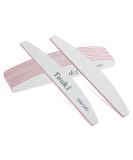 Teuki 12pcs Nail Files 180/240 Grit - Ideal for Poly Nail Extension Gel and Acrylic Nails - Buy Online on GoSupps.com