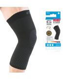 Neo-G Multi Zone Knee Compression Sleeve - Medium Black (34-38 CM) for Running, Sports, Daily Wear - Support for Sprains, Strains, Joint Pain, Weak Muscles - Buy Online on GoSupps.com
