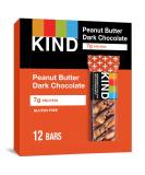 KIND Bars Kind Plus Peanut Butter Dark Chocolate Bar 12 Bars 1.4 oz (40 g) Each - Buy Online on GoSupps.com