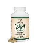 Tribulus Terrestris for Men (Purest 95 Saponin Content) 210 Capsules 1000mg Concentrated Natural Fruit Extract Testosterone and Libido Support by Double Wood Supplements - Buy Online on GoSupps.com