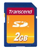 Transcend 2 GB SD Flash Memory Card (TS2GSDC) Single Item - Buy Online on GoSupps.com