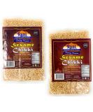 Rani Sesame Chikki 100g x 2 Pack - All Natural, Vegan, Gluten Friendly - Buy Online on GoSupps.com