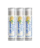 Lemon Pound Cake Lip Balm Set of Three | Moisturizing & Flavored | International Shipping Available - Buy Online on GoSupps.com